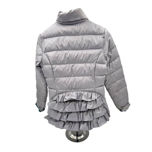 RARE Betsey Johnson Puffer Jacket With Back Ruffle - Picture 2 of 2